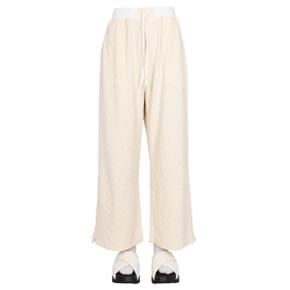 SS22 앰부쉬 MONOGRAM PANTS WHITE BWCH003_S22JER0010101