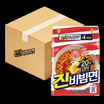  오뚜기  진비빔면 봉지라면 156g 32개 /비빔라면