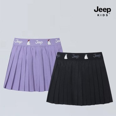 지프키즈 지프베어 밴딩 플리츠스커트 KP1SKF016