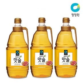 청정원 월계수잎 맛술 1.8L 3개