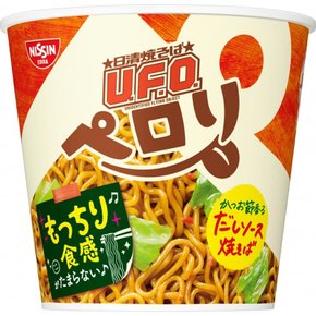 닛신 식품 야키소바 U.F.O.페로리 가다랭이 절임 소스 74g×12개