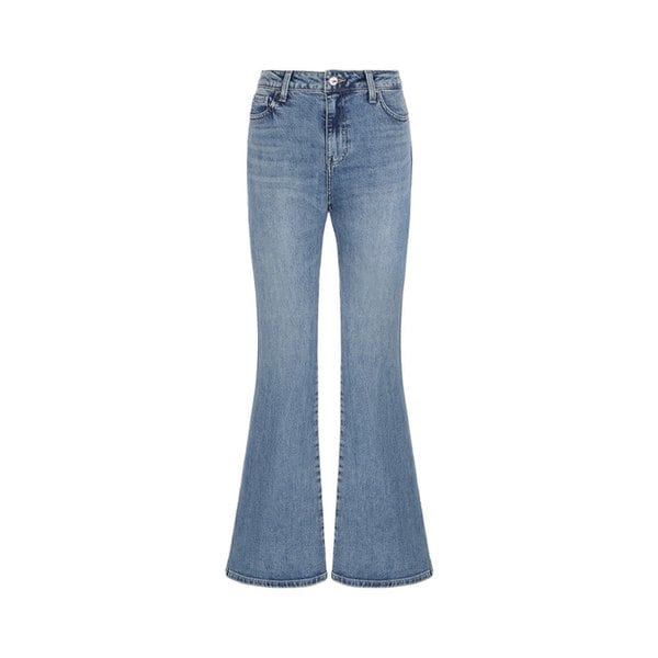 [SUZY] 뒷절개 포인트 플레어 부츠컷 YQ1D6037