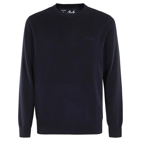 확대된 대표 세인트바쓰 스웨터 REGENT MERINOCASH 61 BLUE NAVY
