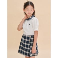 [BEANPOLE KIDS] 체크 포인트 저지 블라우스  아이보리 (BI4764G010)