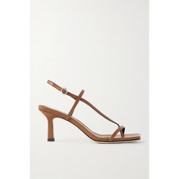 에이디 엘리스 가죽 슬링백 샌들 다크 브라운 46376663162976971