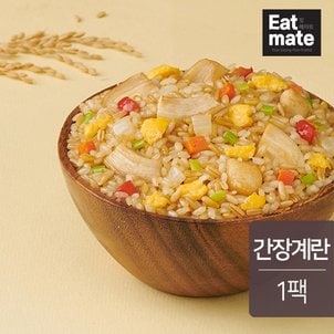 잇메이트 닭가슴살 몬스터 귀리볶음밥 간장계란 250g