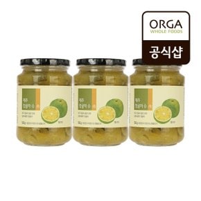 [올가] 제주 청귤차수 550g (550g)X3개