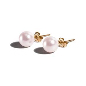 고품질 8.5 - 9.5mm 14K 18K 아코야 해수 진주귀걸이 AAAA+