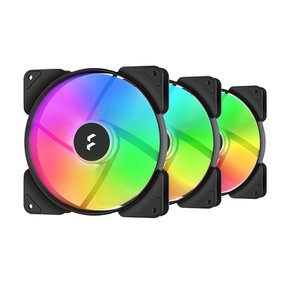 [서린공식] 프렉탈디자인 Aspect 12 RGB PWM 블랙 3팩