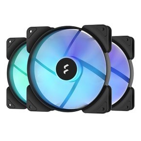[서린공식] 프렉탈디자인 Aspect 12 RGB PWM 블랙 3팩