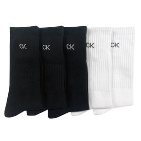 CK 크루 양말 5족