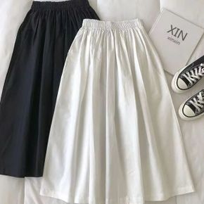 코튼 퓨어 썸머 데일리 롱스커트 5COLOR_P427415269