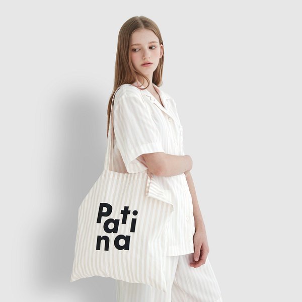 [Patina by JAJU] 세일링 코튼 에코백 J24N906021006