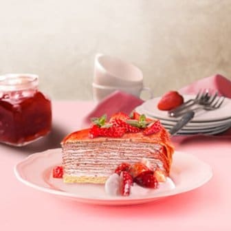 굿커머스 [스페로스페라] 딸기 +블루베리 크레이프 케이크 700g