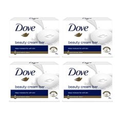 4P 도브비누 뷰티바 90g 크림화이트  비누 세안비누 Dove 세면도구 세숫비누