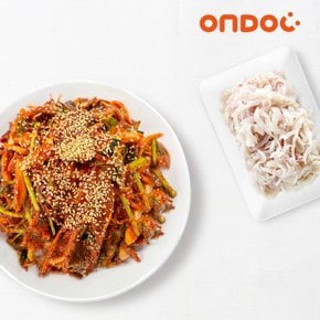 포항 기름가자미 무침회 (회120g+초장포함)