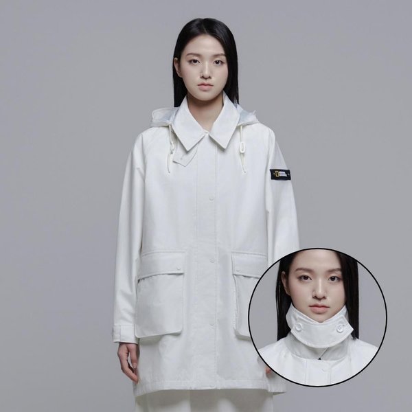 [여주점] N241WJP030 여성 마틴 중 기장 자켓 베이지