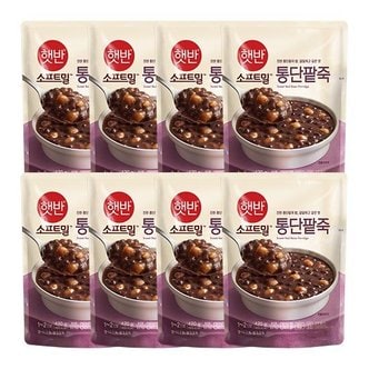 CJ제일제당 햇반죽 통단팥죽 420g x 8개