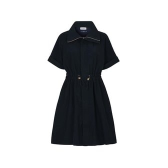 플레이부 NYLON WOVEN COAT DRESS_Navy