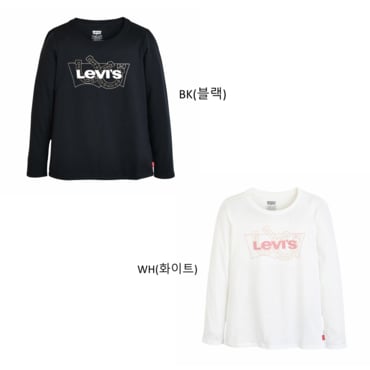 리바이스키즈 V253TS376P - 홀스배트윙긴팔티셔츠