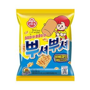 오뚜기 뿌셔뿌셔 바베큐맛 90G