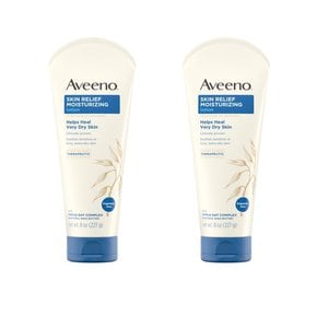 [해외직구]아비노 스킨 릴리프 모이스처 로션 민감성 227ml 2팩 Aveeno Skin Relief Moisturizing Lotion 8oz