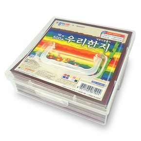 문구 500매 우리한지 플라스틱 (케이스)