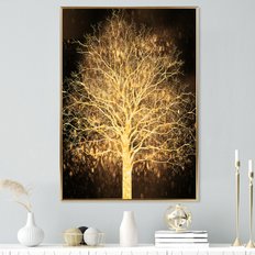 돈들어오는그림 황금 돈나무 인테리어 캔버스 대형 액자 거실 주방 추상 그림액자