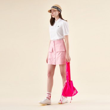 MARTINE GOLF [정상가 178000원]여성 변형 버킷토트백 핑크 (QACX10373)