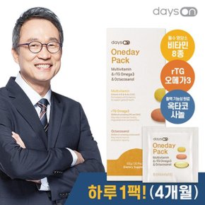 원데이팩 멀티비타민 알티지오메가3 옥타코사놀 4개월 오한진 멀...