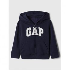 베이비갭 GAP 로고 집업 후디 후드티 태피스트리 네이비 7972033