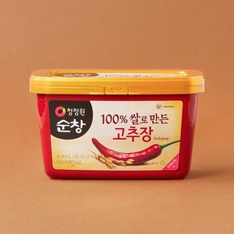 청정원 순창 100% 쌀로 만든 고추장 3kg