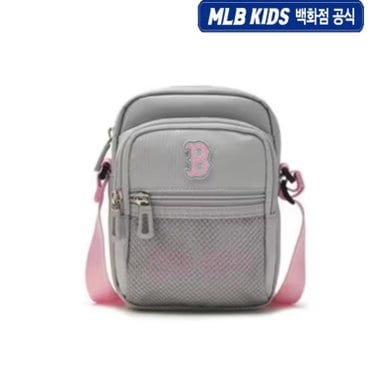 MLB키즈 24N 베이직 메쉬 미니 크로스백 7ACRB084N-43GRL