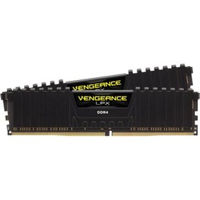 CORSAIR DDR4-3200MHz Vengeance LPX 64GB [32GB CMK64GX4M2E3200C16 데스크탑 PC용 메모리