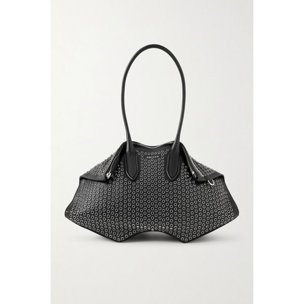 만타 아이렛 장식 가죽 숄더백 46376663163019634