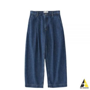 스튜디오니콜슨 스튜디오 니콜슨 PUCH INDIGO PANTS (841) (워싱 데님 팬츠)