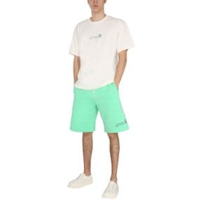 SS21 MSGM Short Pants FANTASTIC GREEN BERMUDA GREEN 3040MB70_21711931