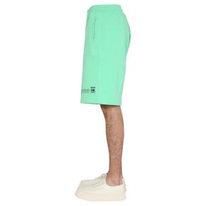 SS21 MSGM Short Pants FANTASTIC GREEN BERMUDA GREEN 3040MB70_21711931