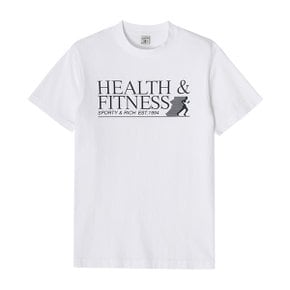 TS865WH 헬스 & 피트니스 (Health & Fitness) 로고 공용 반팔티