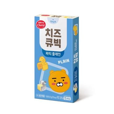 서울우유 치즈큐빅 파티 플레인87g