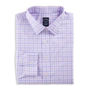 4886362 Brooks Brothers Non-Iron Check Dress Shirt