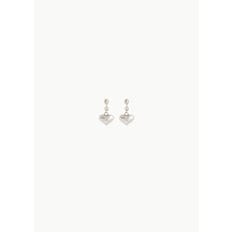 샌디리앙 24PF SANDY LIANG SAFETY EARRINGS IN SILVER