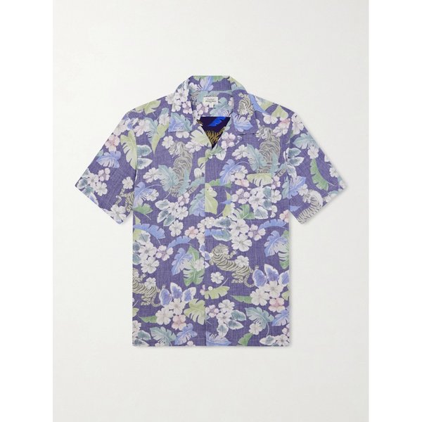 하트퍼드 뉴 팔미토 프린트 위빙 셔츠 46376663163009483