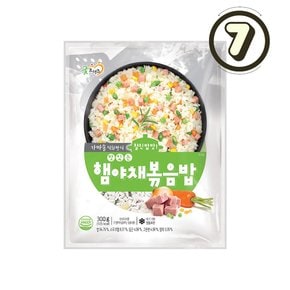 굿프랜즈 맛있는햄야채볶음밥 300g x 7봉