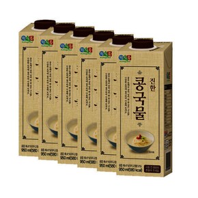 진한 콩국물 950ml 6팩