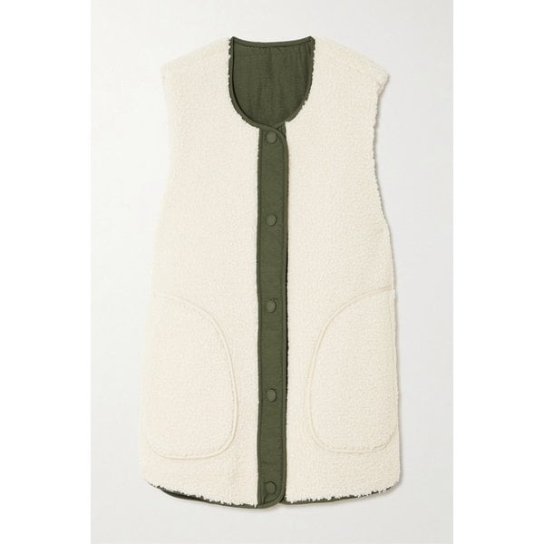 발리 오드레아 리버시블 플리스 퀼티드 베스트 46376663162899162