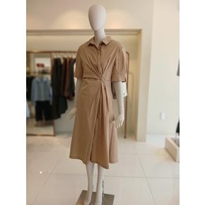 [여주점] 씨씨콜렉트 오픈카라넥드레이프원피스E252pse174