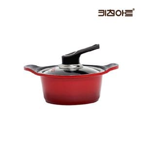 리빙온 S100G 세라믹코팅 통주물 양수냄비 16cm