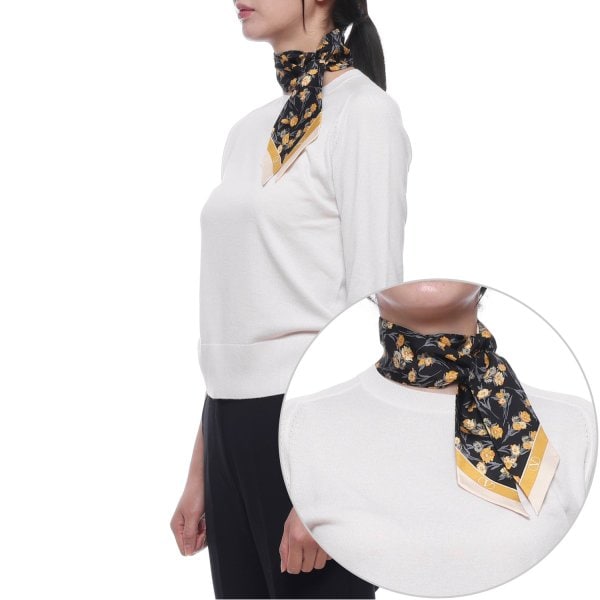 [부산점] 26SS 여성 로고 실크 스카프 (8W2E6017 QLS CGD 26S)