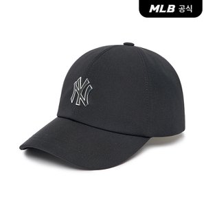 MLB [코리아공식]나일론 스트럭쳐 볼캡 NY (Black)